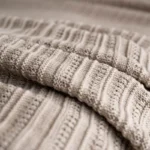 moyha plaid pure wol beige patroon