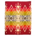 rode plaid ecua fina inheemse patronen