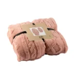 hoodie deken roze kabel dutch decor sophie