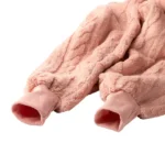 roze deken met mouwen sophie