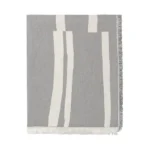 elvang denmark plaid grijs lyme grass