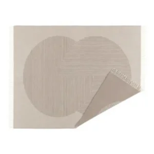 njrd wollen plaid beige circles