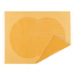 njrd wollen plaid geel circles