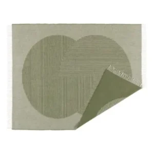 njrd wollen plaid groen