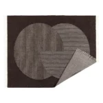 wollen plaid bruin njrd