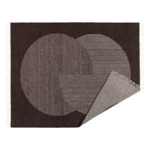 wollen plaid bruin njrd